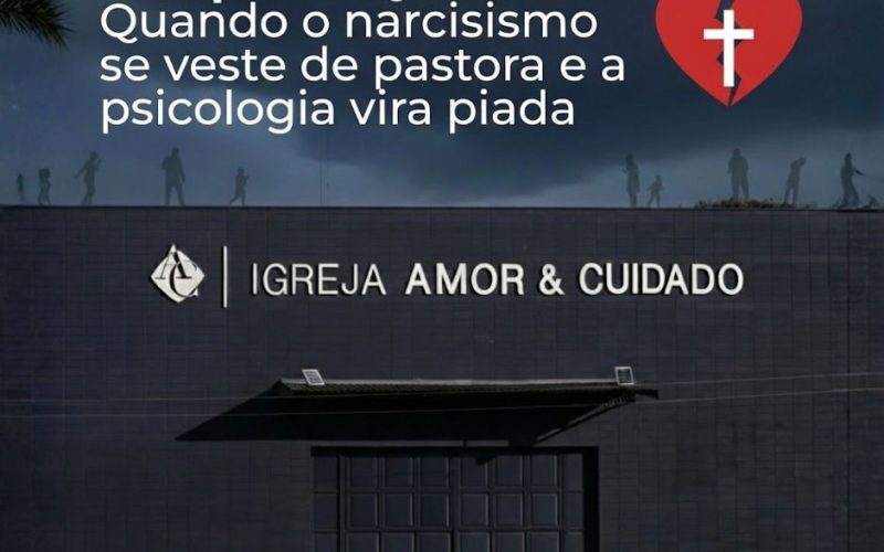 O Espelho Quebrado: Quando o narcisismo se veste de pastora e a psicologia vira piada