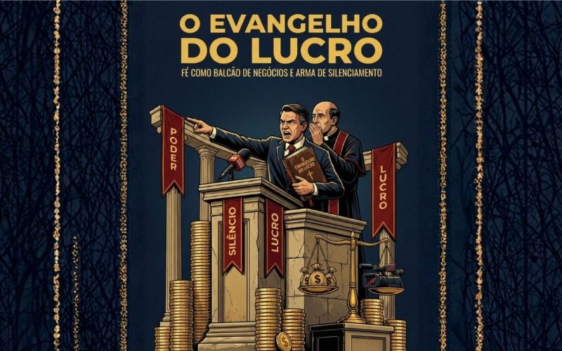 O Mercado da Fé no Brasil: O Evangelho do Lucro e o Silenciamento da Verdade