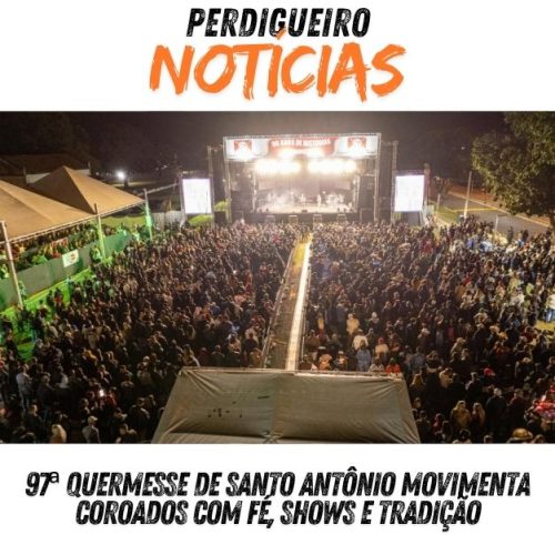 97ª Quermesse de Santo Antônio movimenta Coroados com fé, shows e tradição