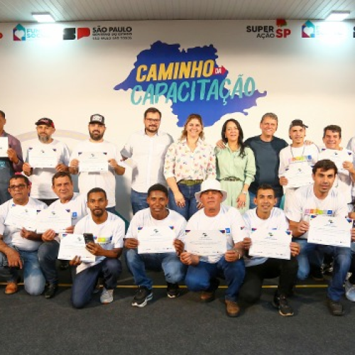 Novos profissionais de Birigui participaram da formatura do Caminho da Capacitação