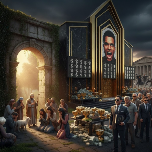 O Altar dos Mercadores: Onde o Medo Substitui a Fé e o Altar vira Covil