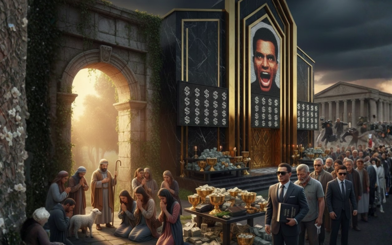 O Altar dos Mercadores: Onde o Medo Substitui a Fé e o Altar vira Covil