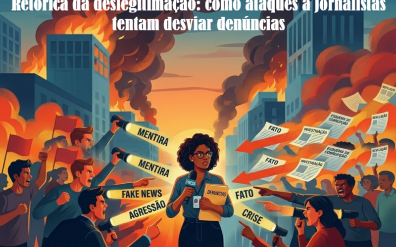Retórica da deslegitimação: como ataques a jornalistas tentam desviar denúncias