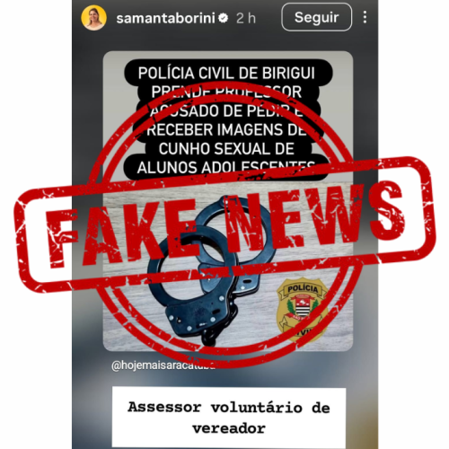 GESTÃO DA DESINFORMAÇÃO EM BIRIGUI: PREFEITA DIVULGA INFORMAÇÃO IMPRECISA, EXPÕE TERCEIROS E REPETE PADRÃO QUE JÁ GEROU CONDENAÇÃO JUDICIAL NA FAMÍLIA